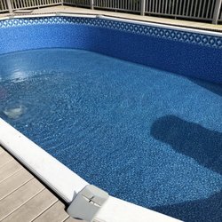 Liner replacements with slow water fill no wrinkles