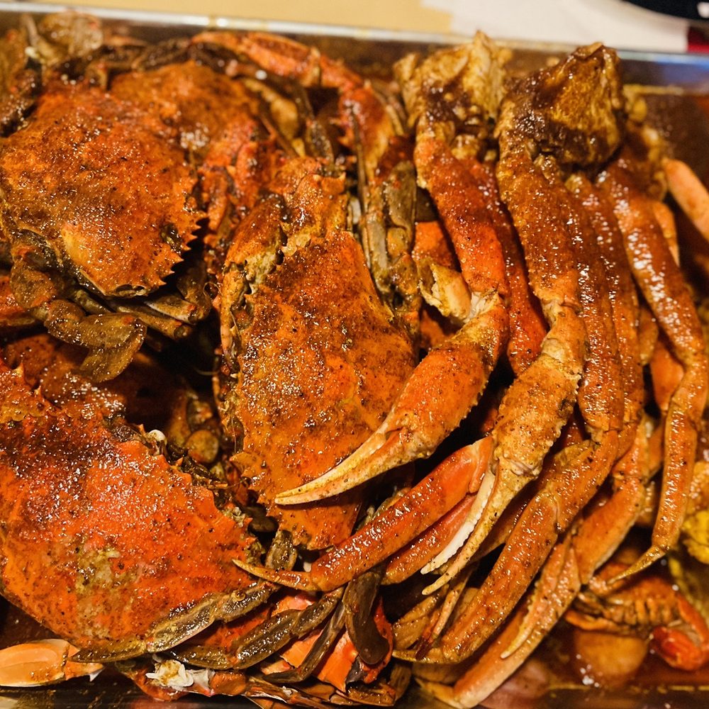 Crafty Crab - cooked crab legs and corn on the cob - Seafood Near Me - Richmond, Virginia