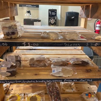 Second Look Books & Brews - Some of the cookies and pastries available for purchase. - Used Bookstore Near Me - Lodi, Ohio