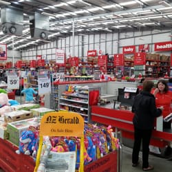 The Warehouse - Interior of store.