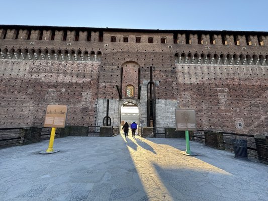 Sforzesco Castle by null