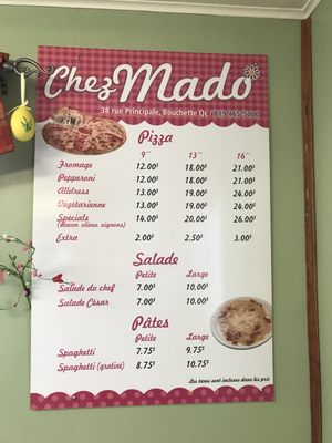 Menu photo 2 Chez Mado Bouchette, QC