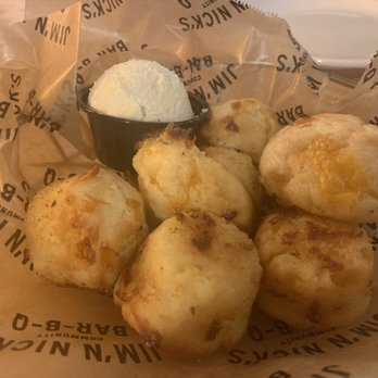 Jim 'N Nick's Bar-B-Q - Cheddar biscuits - Sandwiches Near Me - Huntsville, Alabama