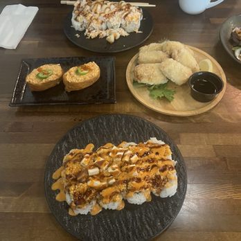 Hanamaru Sushi - Vegan Volcano Roll - Ramen Near Me - La Habra, California