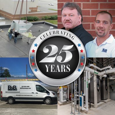 B & B Plumbing and Heating Logo