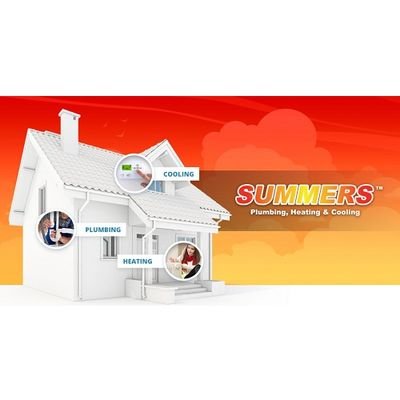 Summers Plumbing Heating & Cooling Logo