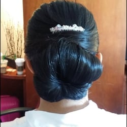 Kelli Fink - Wedding Day hair, totally different.