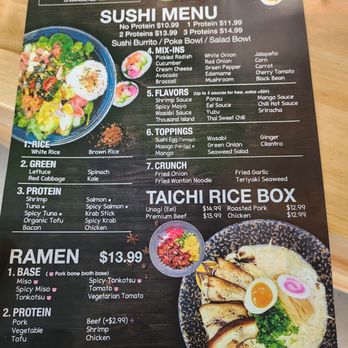 Taichi Bubble Tea - Food - Poke Near Me - Jacksonville, Florida