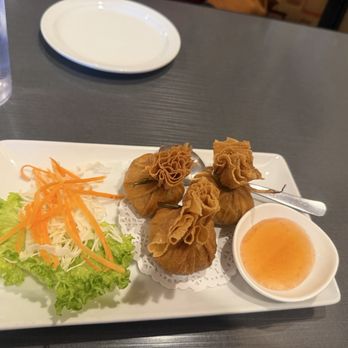 Thai Mint - New Money Bags appetizer - Thai Near Me - Colorado Springs, Colorado Thai Mint - New Money Bags appetizer - Thai Near Me - Colorado Springs, Colorado