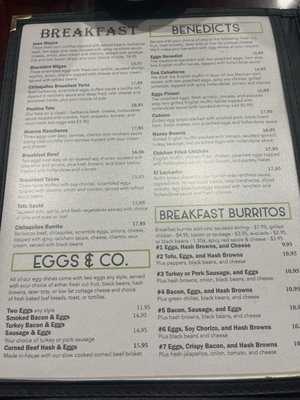 Menu photo 1 Blackbird Café Long Beach, CA