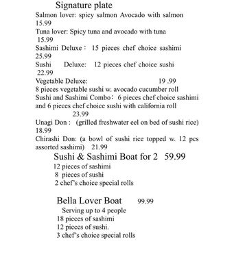Menu photo 8 Bella & Yang Yucaipa, CA