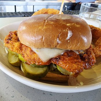 Showroom - Nashville Hot Chicken Sandwich - New American Near Me - Frederick, Maryland