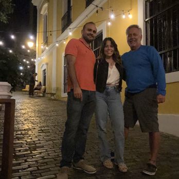 La Madre - Outside , happy from a great meal - Bars Near Me - San Juan, Puerto Rico