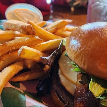 Cabin 61 - Just Too Gouda To Be True Burger Parmesan Fries or Tots - Burgers Near Me - White Bear Lake, Minnesota