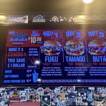 Fukuburger Chinatown - APRIL 2026 - menu - Burgers Near Me - Las Vegas, Nevada