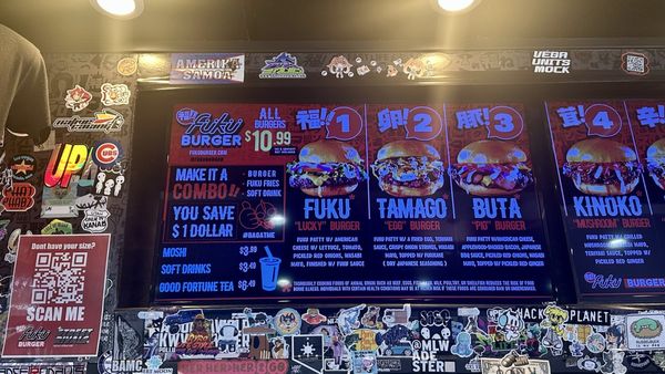 Menu photo 3 Fukuburger Chinatown Las Vegas, NV
