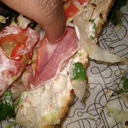 Publix Italian sub short on meat Publix Italian sub short on meat