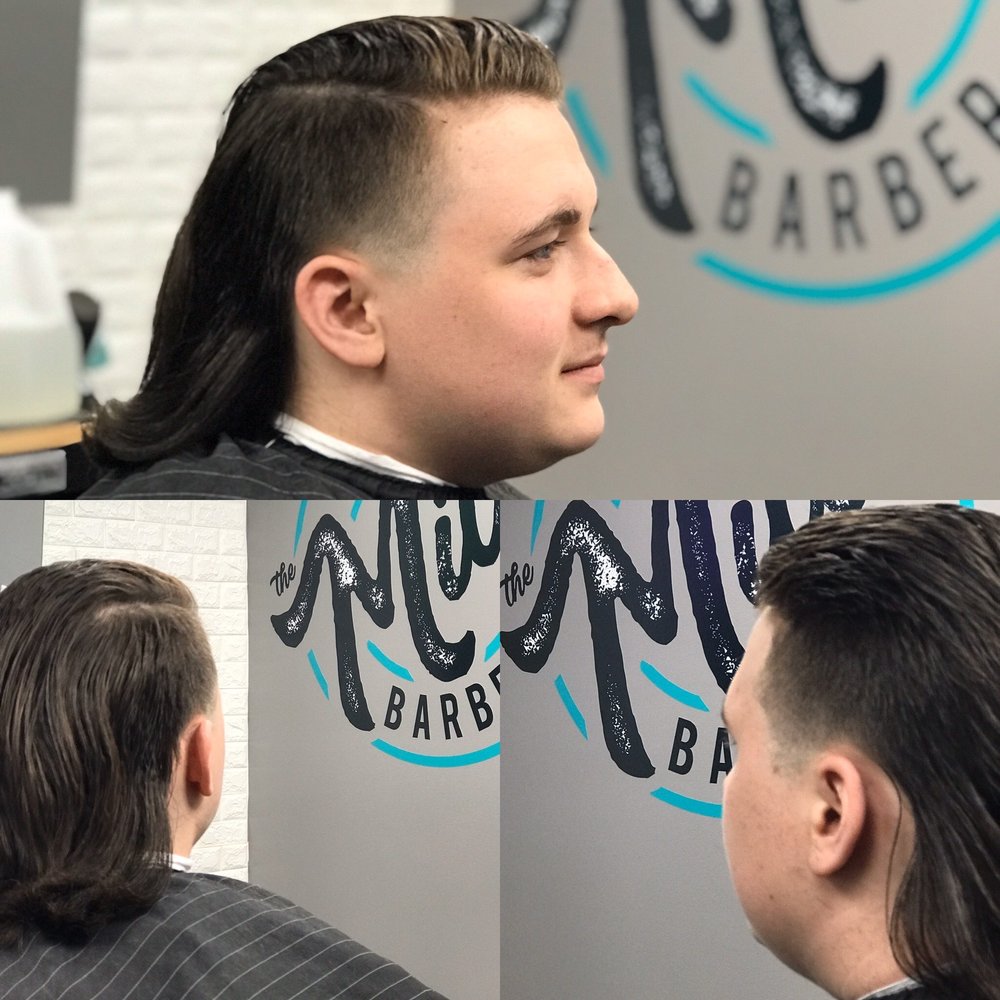 The Mills Barbershop Logo