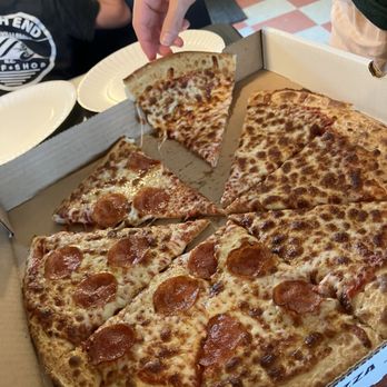 Pizzazz Pizza - Cheese / Pepperoni - Pizza Near Me - Kitty Hawk, North Carolina Pizzazz Pizza - Cheese / Pepperoni - Pizza Near Me - Kitty Hawk, North Carolina