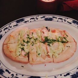Alfredo Flatbread Pizza