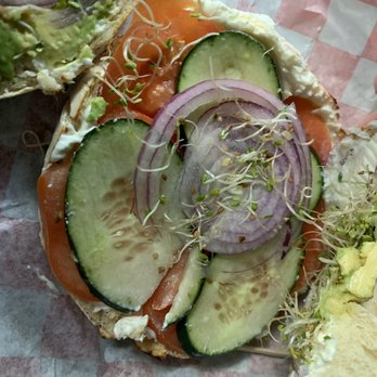 5th Ave Bagelry - What's in the heavenly bagel sandwich - Bagels Near Me - Corona, California 5th Ave Bagelry - What's in the heavenly bagel sandwich - Bagels Near Me - Corona, California
