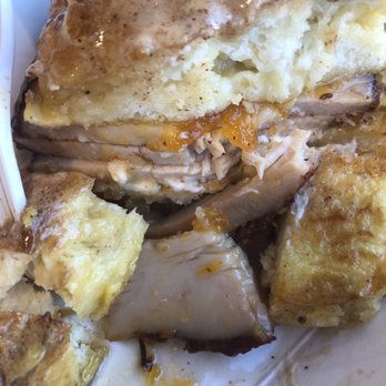 Rambo's Fat Cat Biscuits - French Toast biscuit with turkey - Breakfast & Brunch Near Me - Columbia, South Carolina Rambo's Fat Cat Biscuits - French Toast biscuit with turkey - Breakfast & Brunch Near Me - Columbia, South Carolina