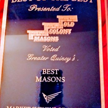Old Colony Masons - Voted best mason in Quincy, 2021 - Masonry/Concrete Near Me