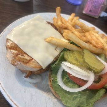 Coyote Cafe - Chicken sandwich w/ teriyaki glaze - Cafes Near Me - California City, California