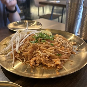 Kook Kook Khao Man Kai - Pad Thai with chicken - Thai Near Me - Chicago, Illinois Kook Kook Khao Man Kai - Pad Thai with chicken - Thai Near Me - Chicago, Illinois