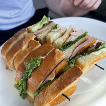 The Toasted Yolk Cafe - Club sandwich - Breakfast & Brunch Near Me - Bradenton, Florida