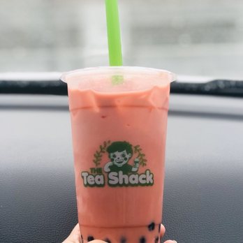 Tea Shack - Watermelon Milk Tea! - Bubble Tea Near Me - Modesto, California