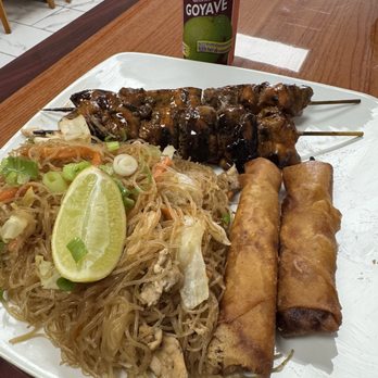 Malou's Kusina - Chicken skewers, pancit and lumpia - Filipino Near Me - Madison, Alabama
