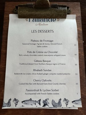 Menu photo 2 Lallande Madison, WI