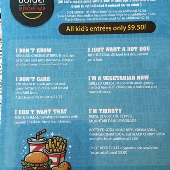 Border Burger Bar - Menu - Burgers Near Me - Manitou Springs, Colorado Border Burger Bar - Menu - Burgers Near Me - Manitou Springs, Colorado