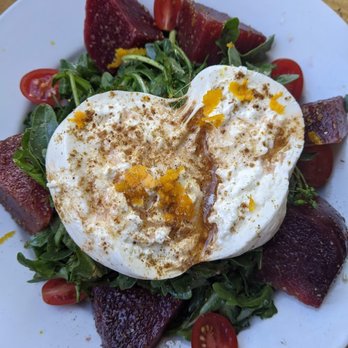 Octapas Cafe - Beat Salad with Buratta - Tapas/Small Plates Near Me - Olympia, Washington Octapas Cafe - Beat Salad with Buratta - Tapas/Small Plates Near Me - Olympia, Washington