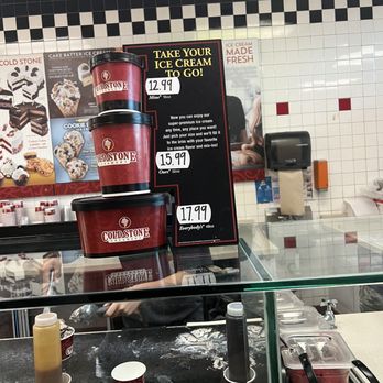Cold Stone Creamery - Sizes of ice cream to go containers - Ice Cream & Frozen Yogurt Near Me - Las Vegas, Nevada
