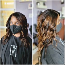 Heart My Selfie - Custom color and lace closure full hair extensions