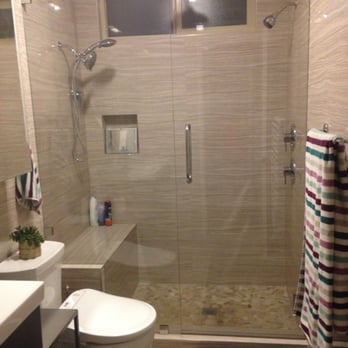 Devon Glass & Mirror - Master bathroom frameless door. - Windows Installation Near Me - Los Angeles, California Devon Glass & Mirror - Master bathroom frameless door. - Windows Installation Near Me - Los Angeles, California