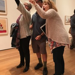 Heart of the Art NYC - Touring Barbara and Steve through the Museum of Modern Art.