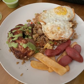 Don Pollo Astoria - Chicken, salchipapas, chaufa w/ fried egg - Peruvian Near Me - Astoria, New York Don Pollo Astoria - Chicken, salchipapas, chaufa w/ fried egg - Peruvian Near Me - Astoria, New York