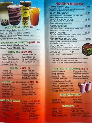 Menu photo 4 Poke Express Fair Lawn, NJ