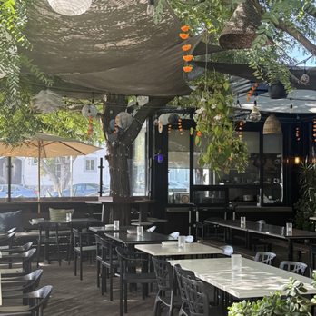 Benchmark - Beautiful fresh air patio dining - New American Near Me - Santa Ana, California