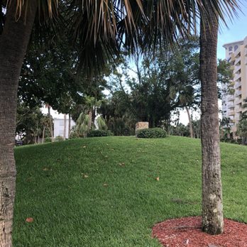 Indian Mound Park - The burial mound. - Landmarks & Historical Buildings Near Me - Pompano Beach, Florida
