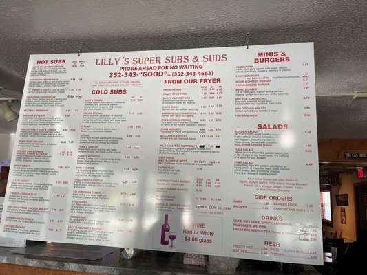 Menu photo 4 Lilly's Super Subs Leesburg, FL Menu photo 4 Lilly's Super Subs Leesburg, FL