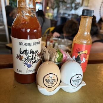 Breakfast Republic - Cute, branded condiments - Breakfast & Brunch Near Me - San Diego, California Breakfast Republic - Cute, branded condiments - Breakfast & Brunch Near Me - San Diego, California