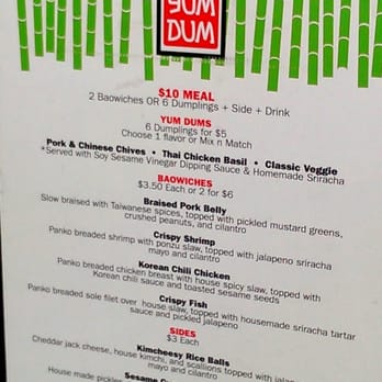 Yum Dum Truck - Yum Dum menu - Food Trucks Near Me