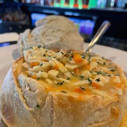 Village Inn Pizza Parlor - Sour dough soup bowl