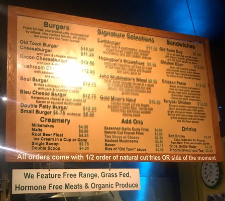 Menu photo 2 Old Town Grill Placerville, CA Menu photo 2 Old Town Grill Placerville, CA