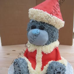 Tasty Bakes of Hoylake - This fabulous bear is fully edible, and can be made to suit your occasion - dressed up or down, "wearing" pink, brown, blue or