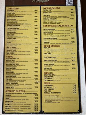 Menu photo 3 3 Amigos Bar & Grill Malden, MA Menu photo 3 3 Amigos Bar & Grill Malden, MA